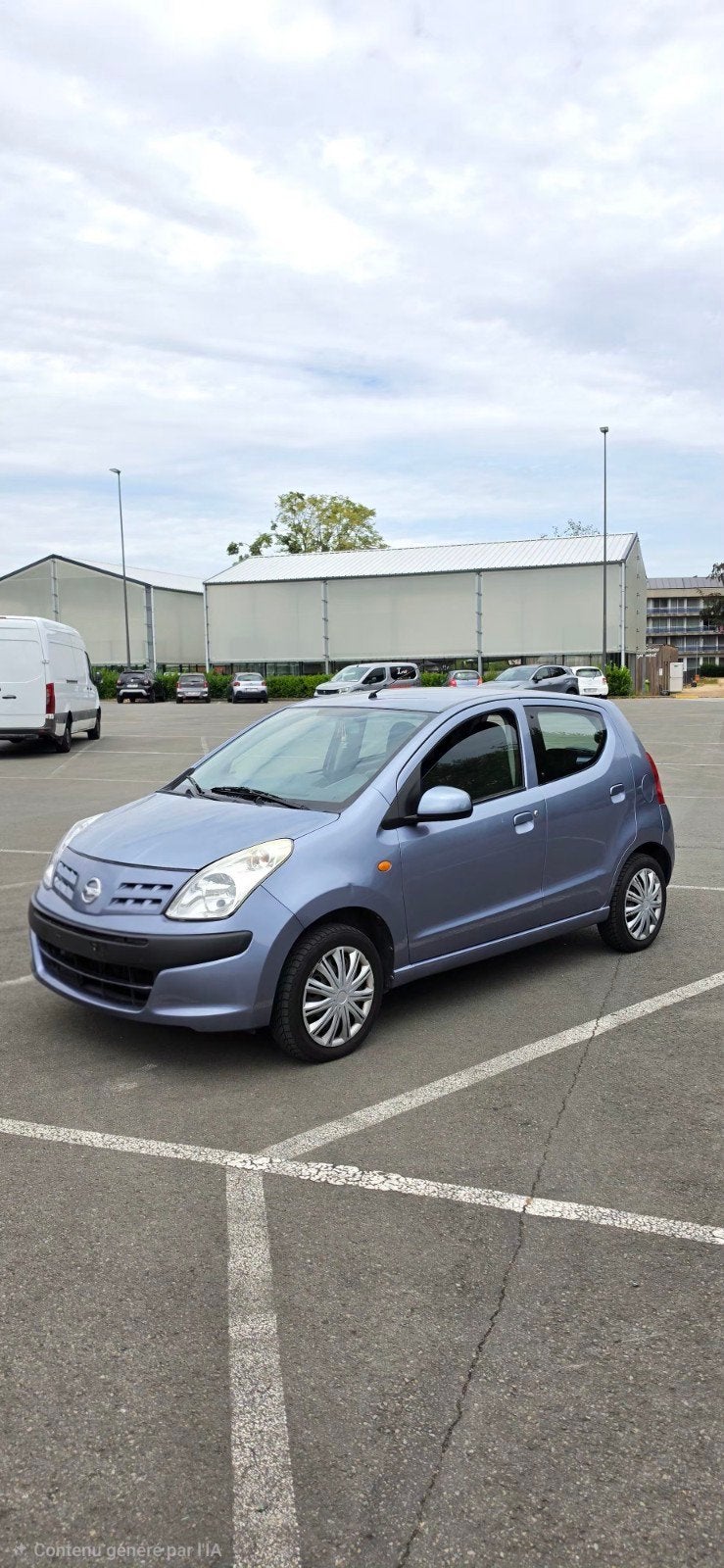 Nissan Pixo, Auto's, Voorwielaandrijving, Stof, 50 kW, Blauw