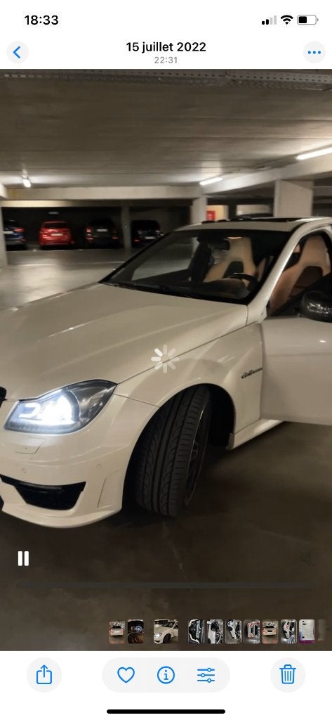 Mercedes C63 amg, Autos, Achat, 5 portes, Berline, Automatique