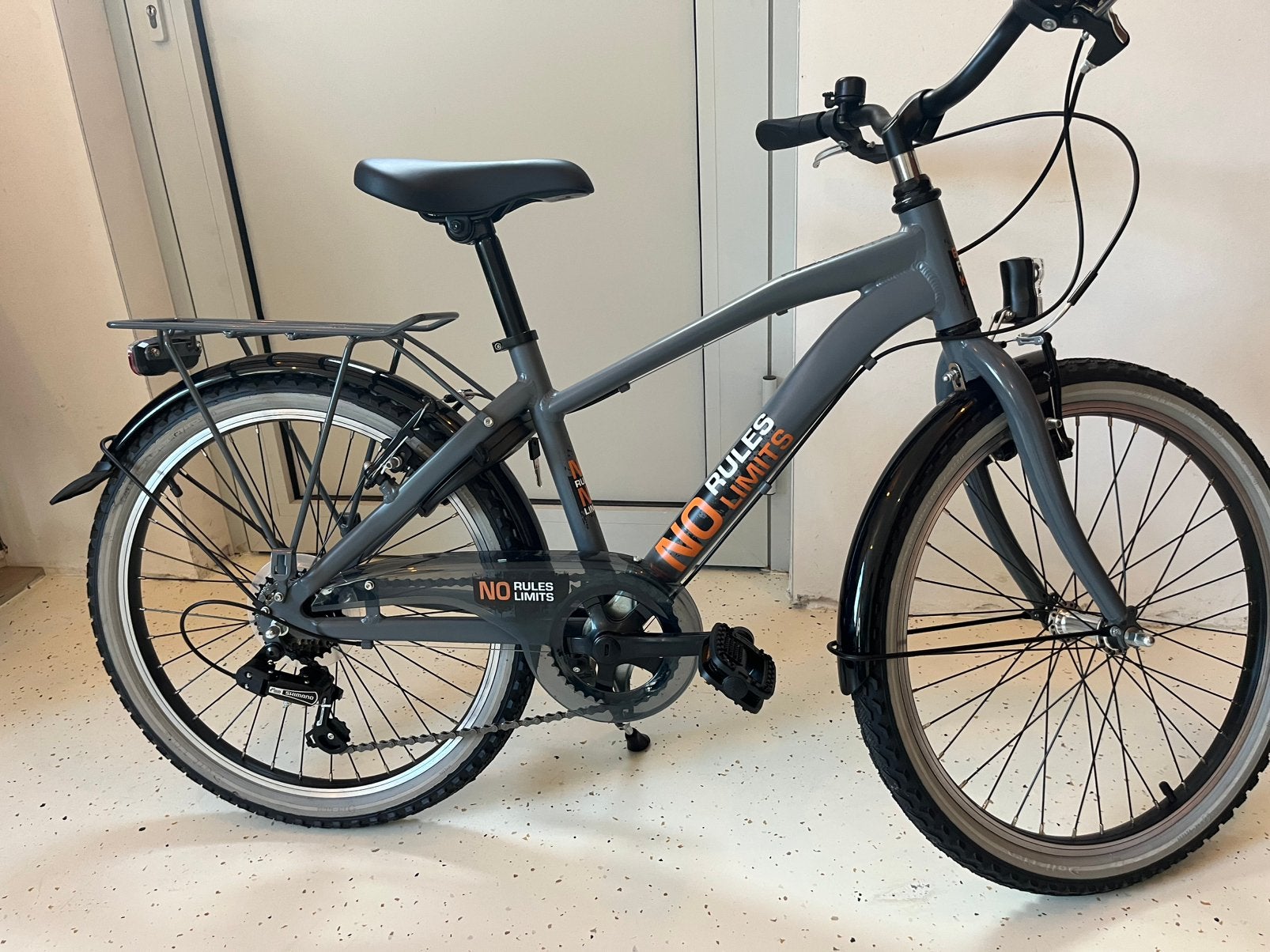 24 inch kinderfiets  Bikefun No Rules NIEUW 6 versnellingen, Ophalen, 24 inch, Velgrem, Versnellingen