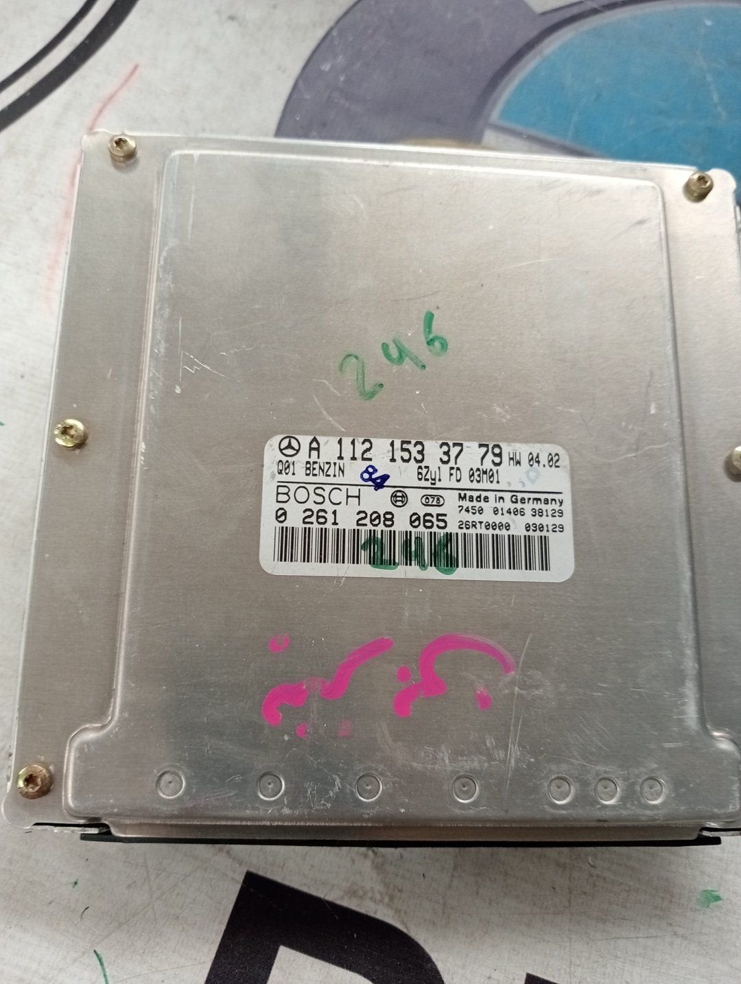 Contactslot set met ECU Mercedes W209 CLK-klasse 240 coupe, Gebruikt, -, Ophalen of Verzenden, -