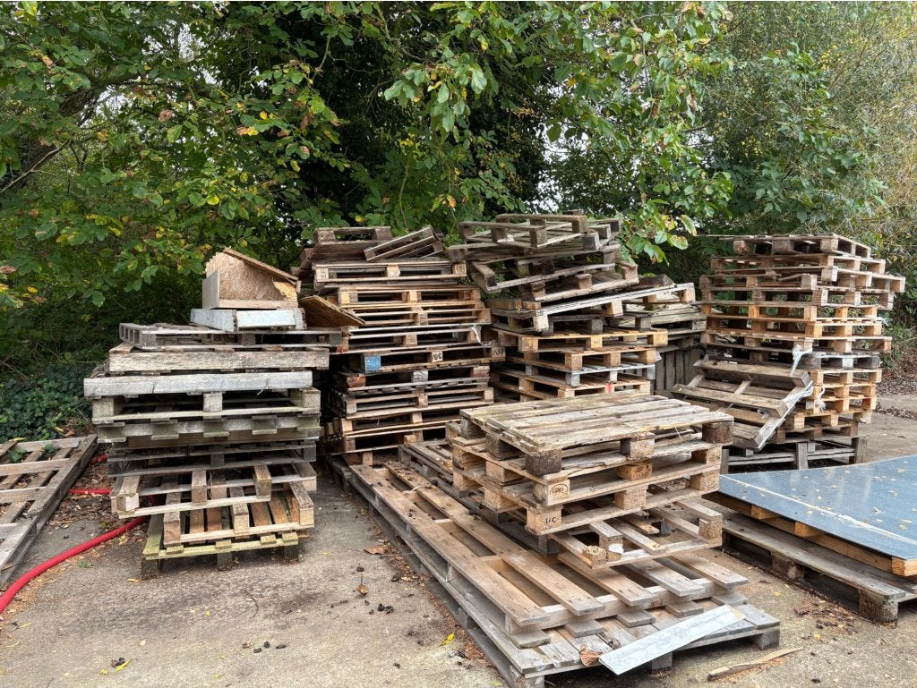 paletten (gratis op te halen), 6 m³ ou plus, Enlèvement
