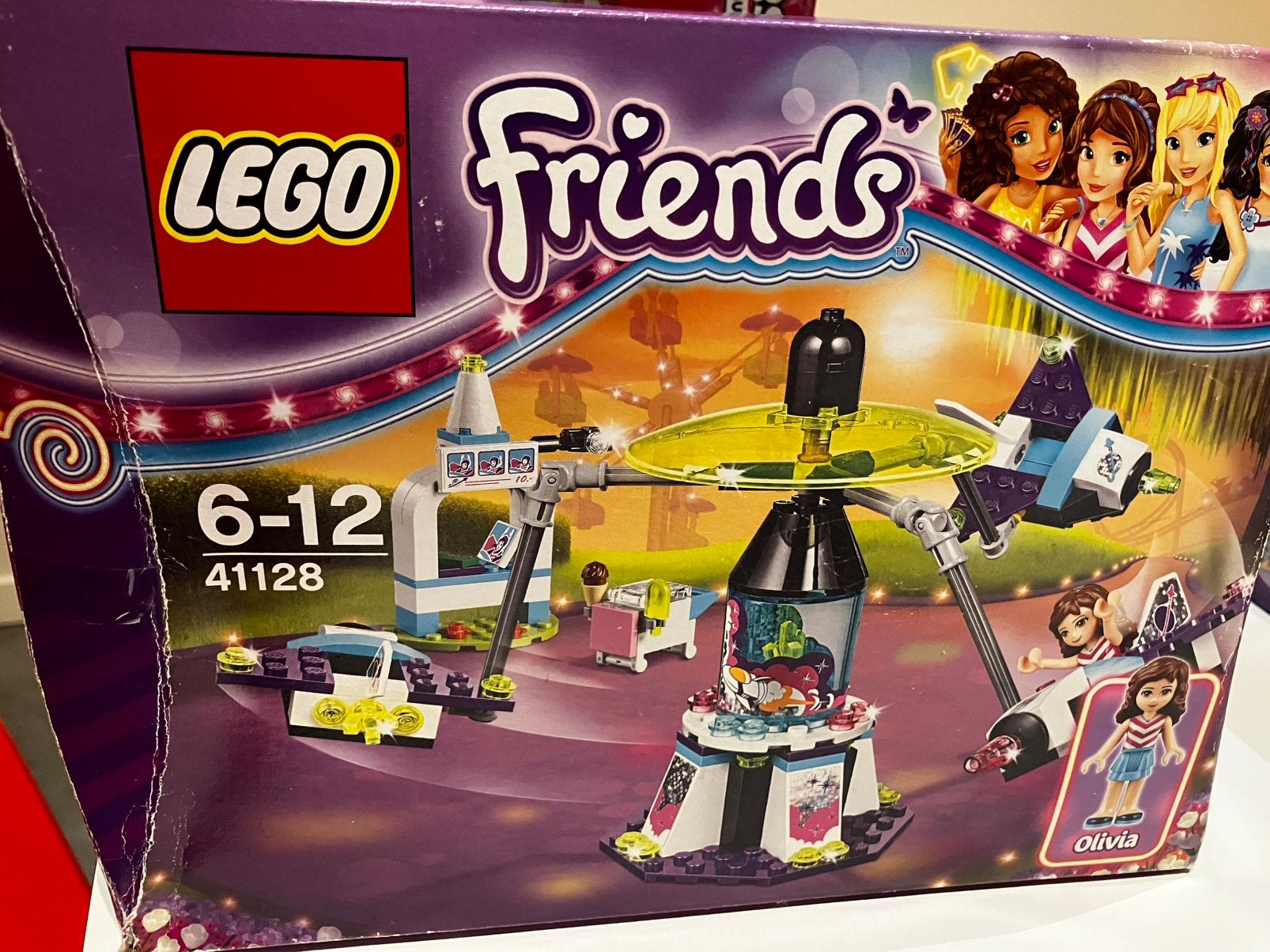 Lego kermis 41128, Kinderen en Baby's, Gebruikt, Lego, Inclusief accessoires, Friends