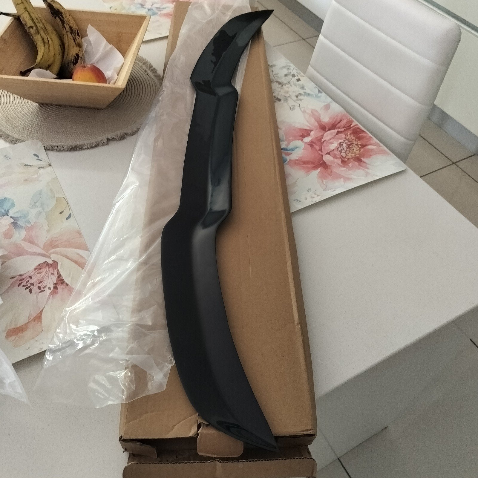 Nieuwe Maxton achterspoiler Audi!!, Enlèvement