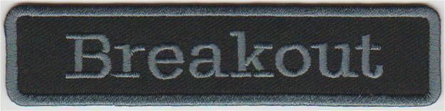 Harley Davidson Breakout stoffen opstrijk patch embleem #2, Envoi, Neuf