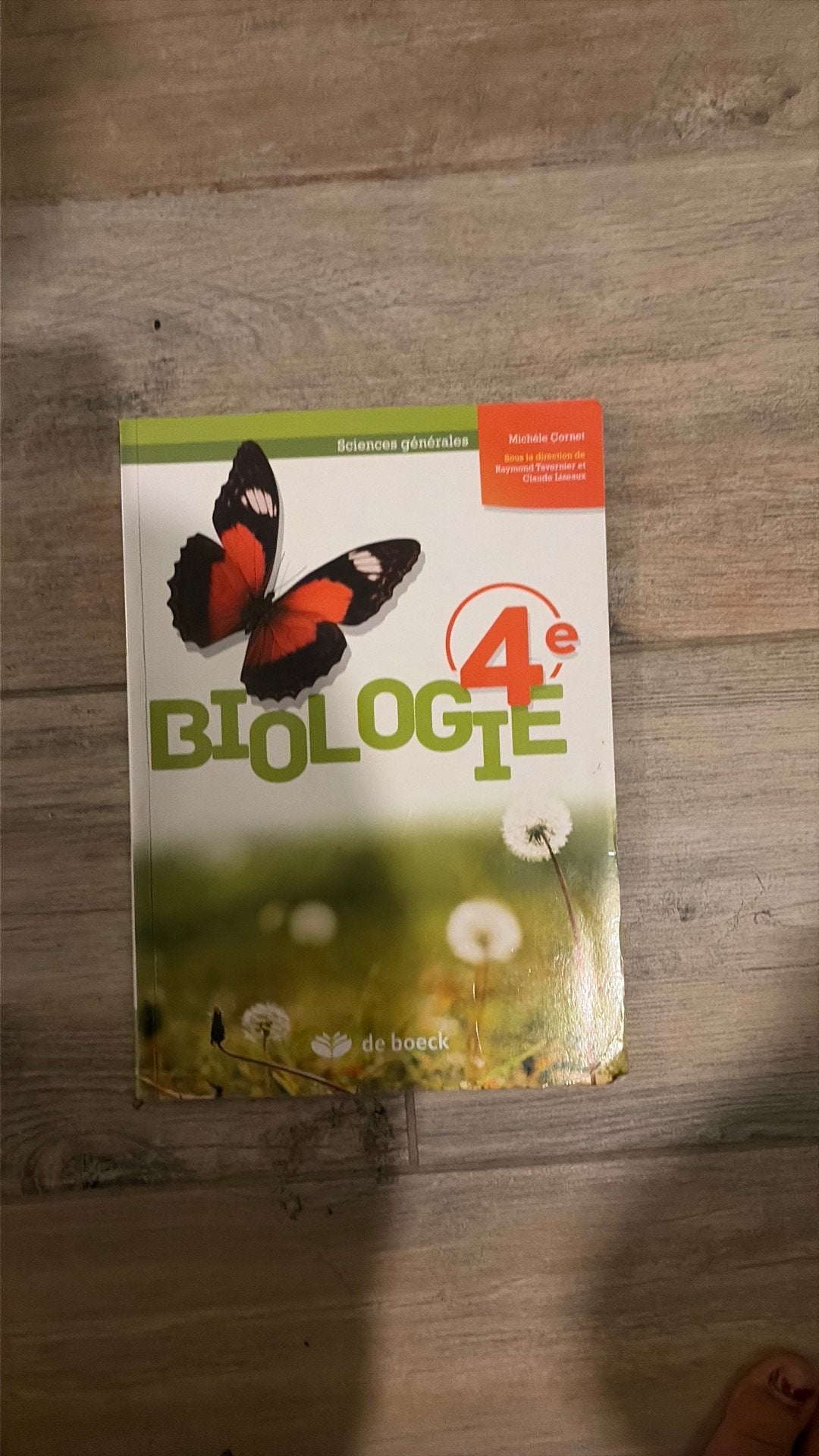 Biologie 4ème, Livres, Enlèvement, Comme neuf, Biologie