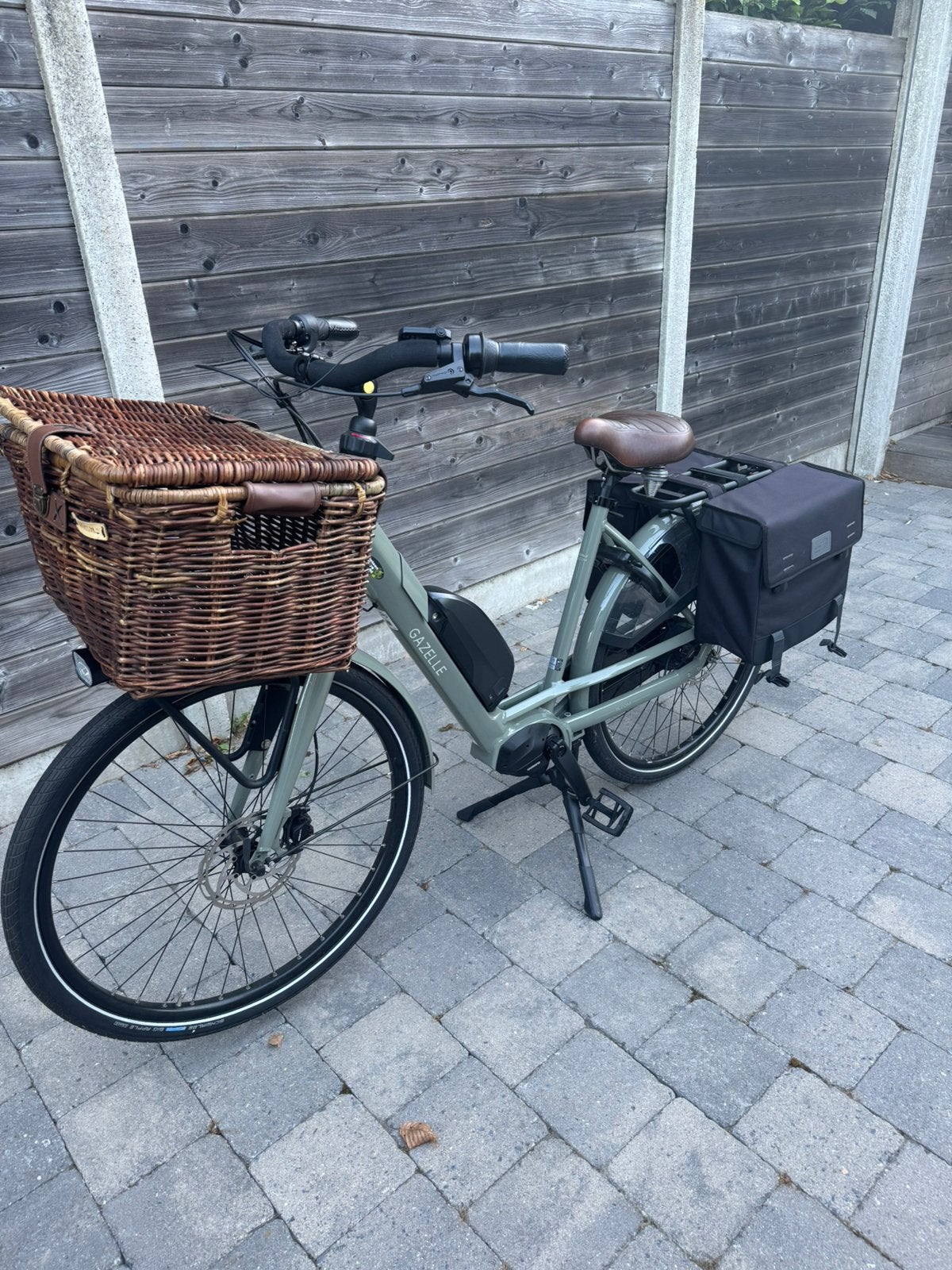 Gazelle Bloom C310 630wh - maat 53 - 136km, Ophalen, Zo goed als nieuw, Gazelle