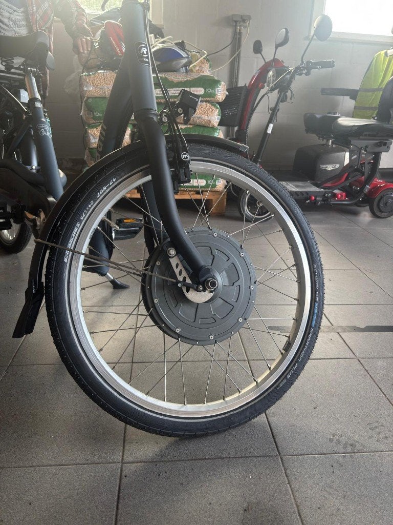 fiets, Fietsen en Brommers, Velgrem, 47 tot 50 cm, Versnellingen, Zo goed als nieuw