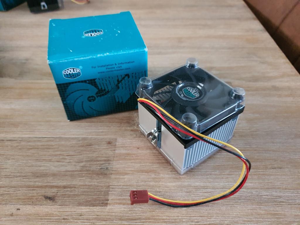 Vintage cooler master cpu cooler, Ophalen