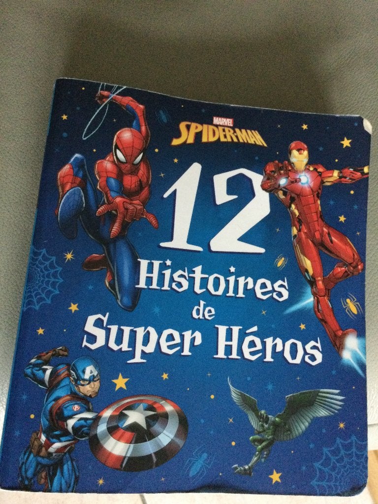 12 HISTOIRES SUPER HEROS/MARVEL SPIDER-MAN, Enlèvement ou Envoi, Utilisé, HACHETTE
