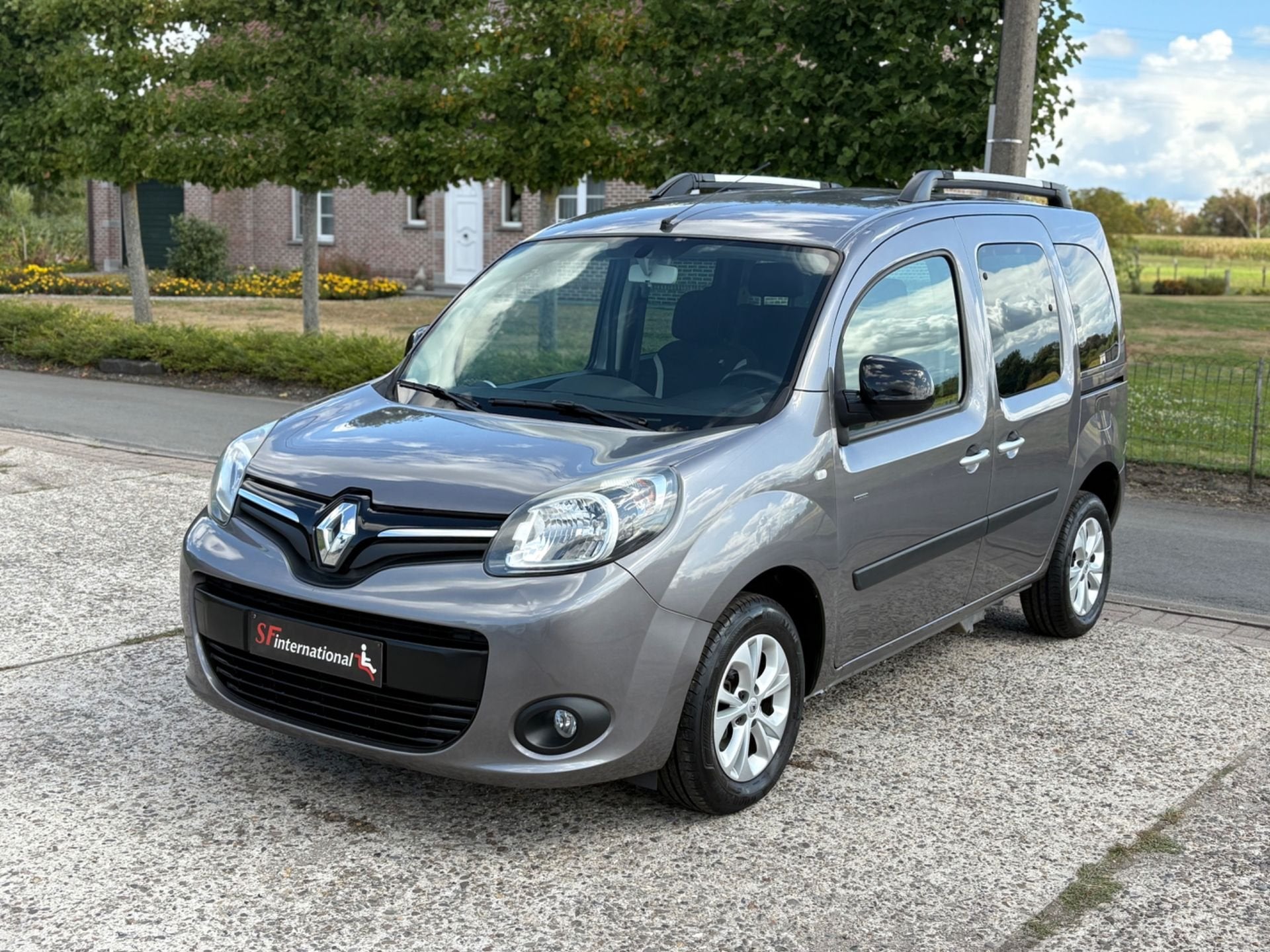 Renault Kangoo 1.5DCI Rolstoel Invalide TPMR, Autos, Argent ou Gris, Achat, Euro 6, Entreprise