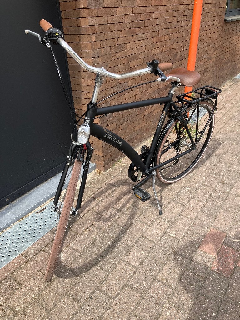 Paar maanden oude L'avenir Quartz heren fiets, Fietsen en Brommers, Versnellingen, 49 tot 53 cm, Zo goed als nieuw, Schijfrem