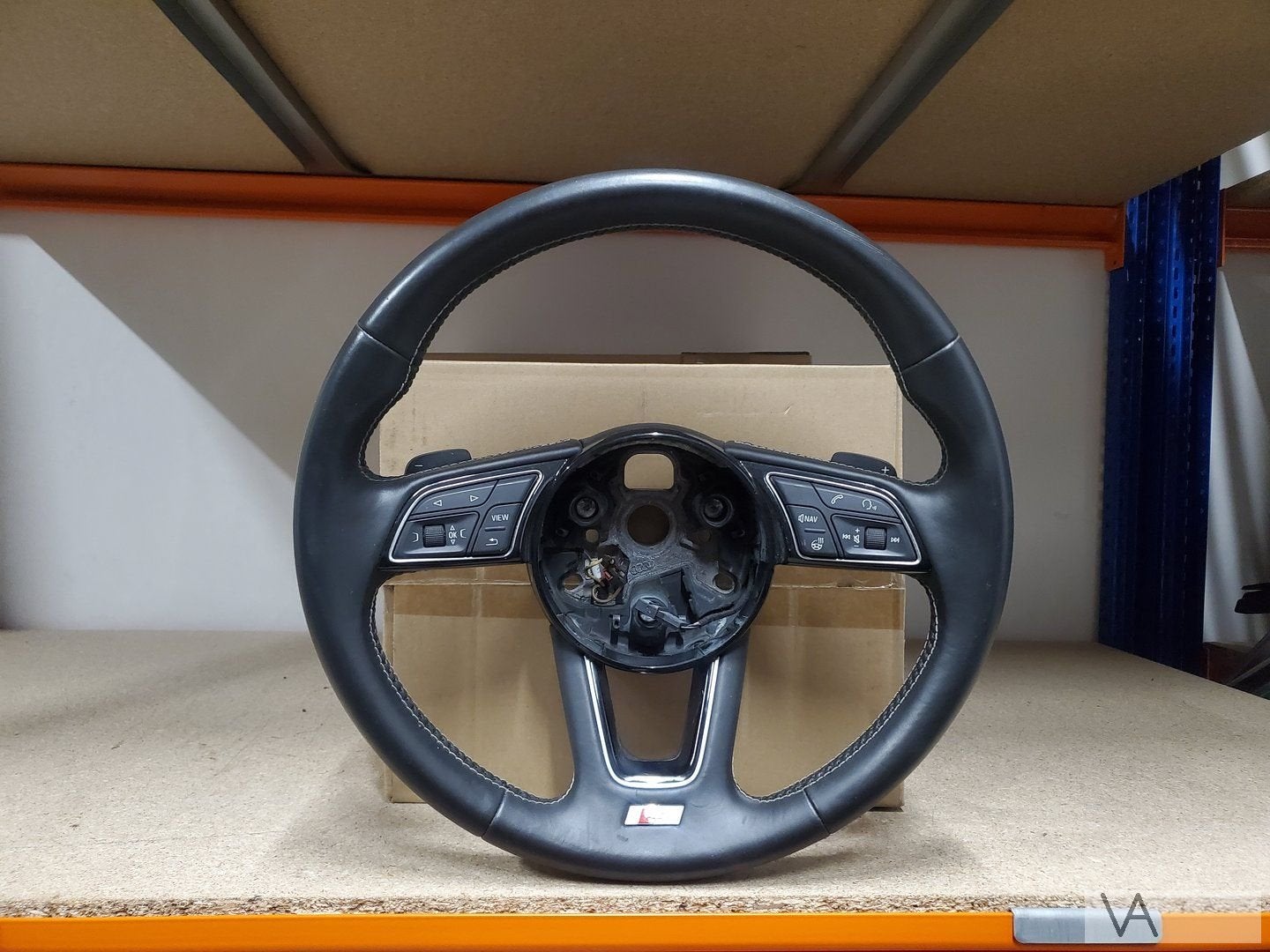 Audi S4 S5 8w stuur VERWARMD en flippers 8w0419091dc €, -, Audi, Utilisé, -