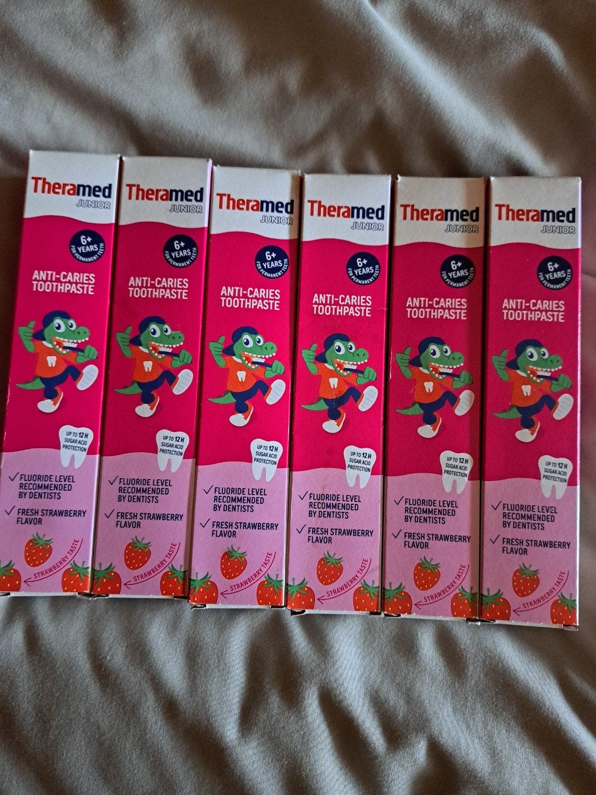 tandpasta, Ophalen