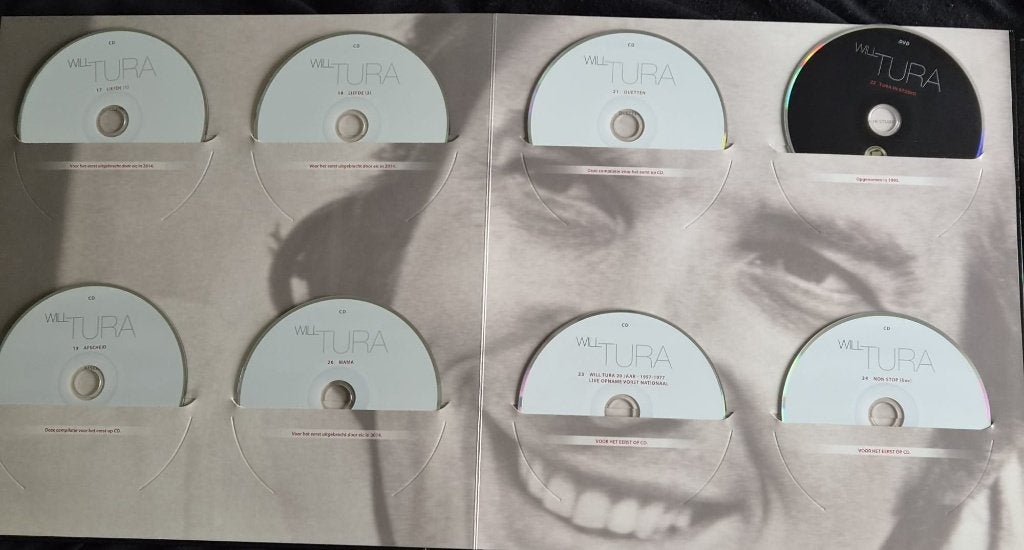 Will Tura CD en DVD box, Gesigneerd, Ophalen of Verzenden, Zo goed als nieuw, Verzamelalbum