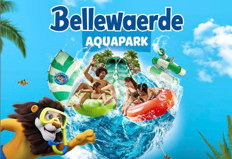 2 e-tickets aquapark Bellewaerde 15€/stuk t/m 3/01/27