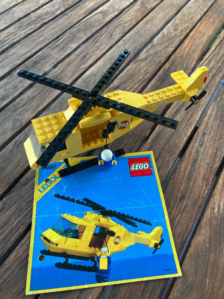 Lego Vintage Helicopter Set 6697, Enlèvement ou Envoi, Lego
