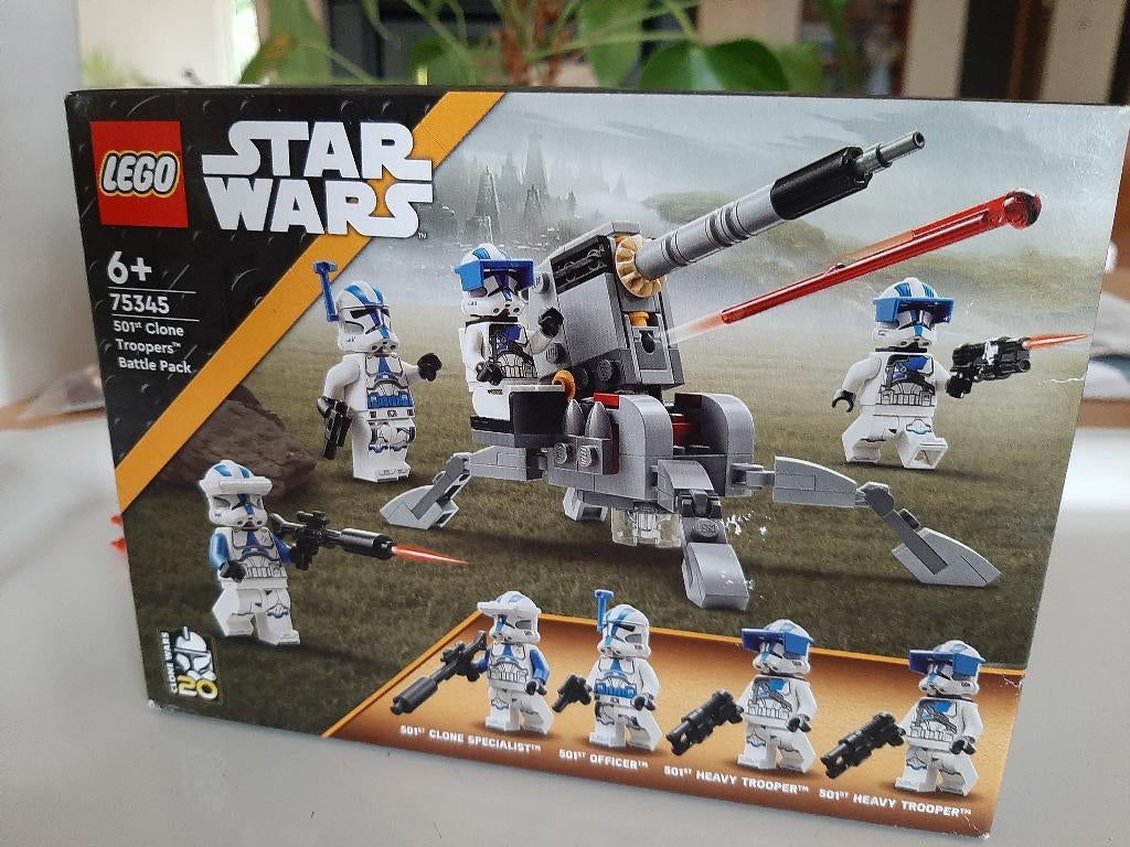 Lego Star Wars doos 75345 501st Clone Troopers Battle - MINT, Star Wars, Nieuw, Ophalen of Verzenden, Complete set