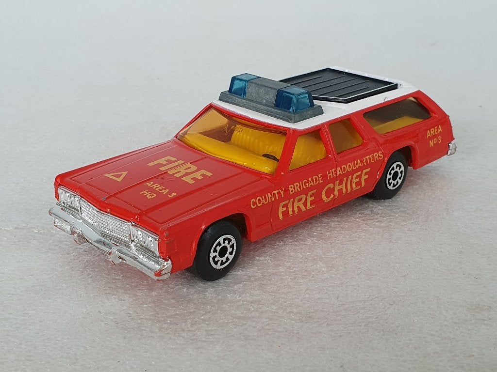 Matchbox - Speed Kings: Dodge Monaco Fire Chief (K-67/68), Enlèvement ou Envoi, Utilisé, Voiture