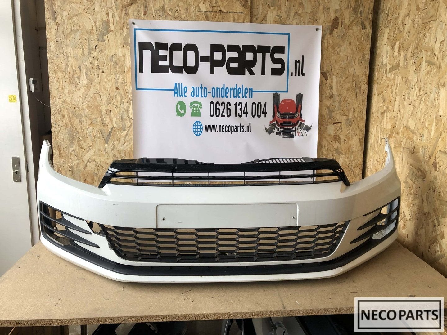 Vw scirocco facelift r-line bumper voorbumper 2014-2017, Auto-onderdelen, Carrosserie, Bumper, Voor