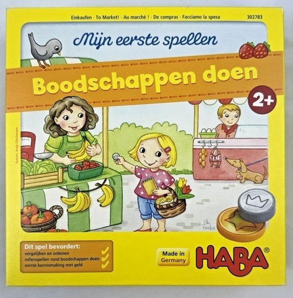 HABA My first games Jeu de plateau Shopping complet, Envoi, Comme neuf