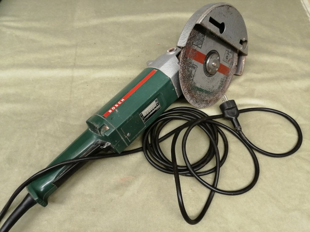 Bosch haakse slijper 230 mm, Doe-het-zelf en Bouw, Gereedschap | Slijpmachines, Ophalen, Zo goed als nieuw, 1000 watt of meer