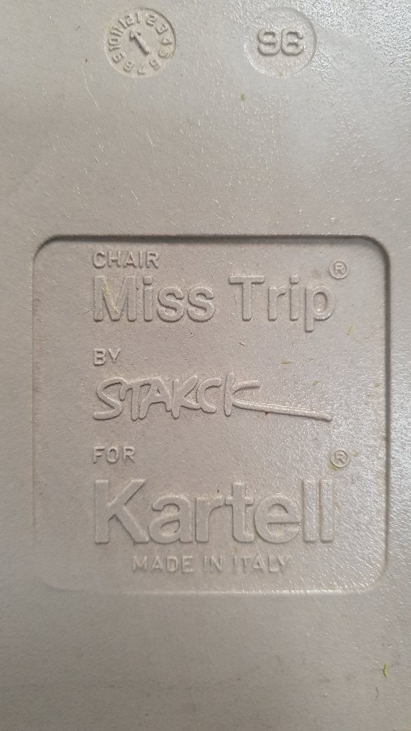 Philippe Starck Kartell Miss Trip design 1996 Italië vintage, Ophalen, Gebruikt, Kunststof