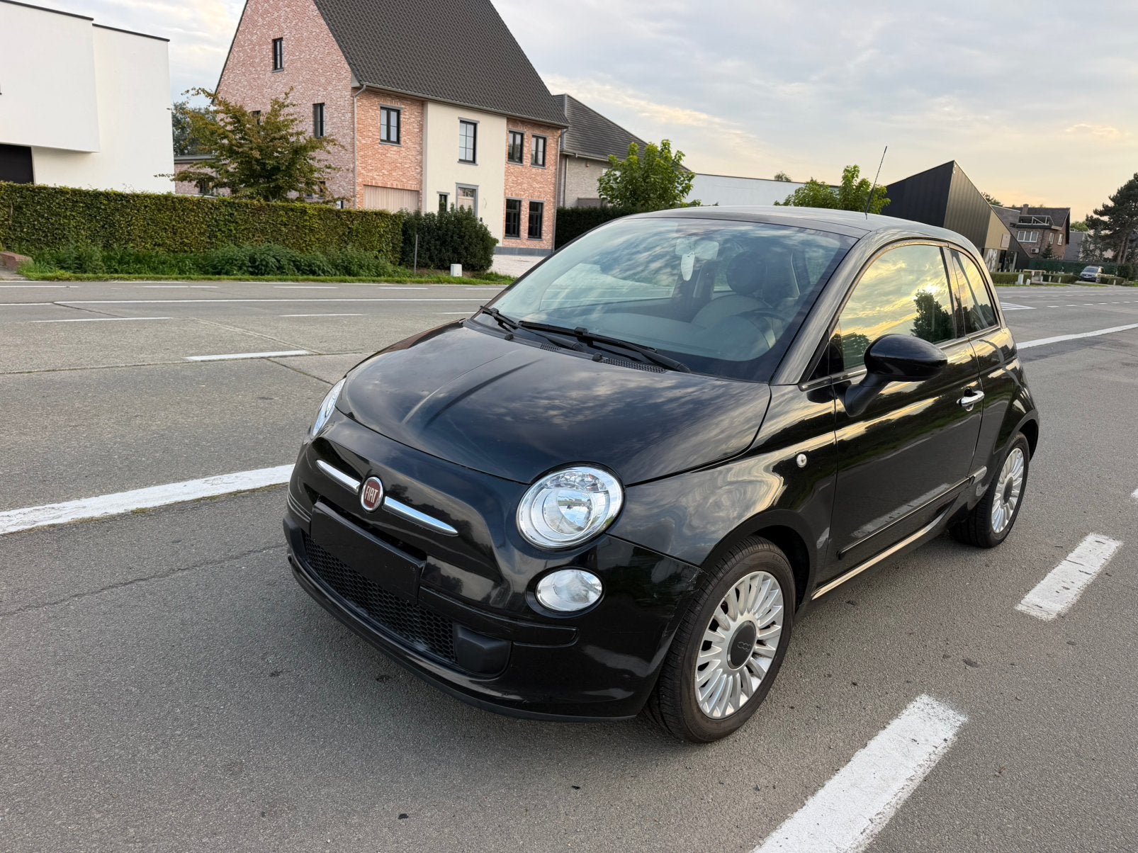 Fiat 500 , 1.2 benzine 51 Kw, Bj 2010,Euro 5,Airco, Autos, Euro 5, Achat, Beige, Entreprise