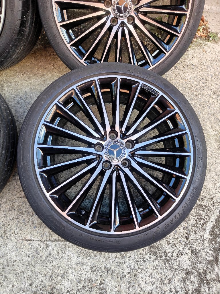 Jantes AMG 19 pouce original - Multispoke, Autos : Pièces & Accessoires, Pneus & Jantes, Pneus et Jantes, 255 mm, Véhicule de tourisme
