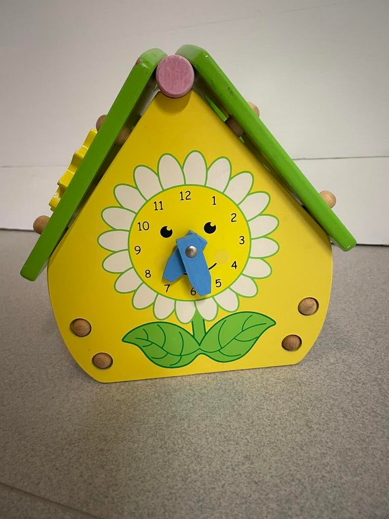 Houten vormenstoof, klokje, kistje, Ophalen, Gebruikt, Overige typen