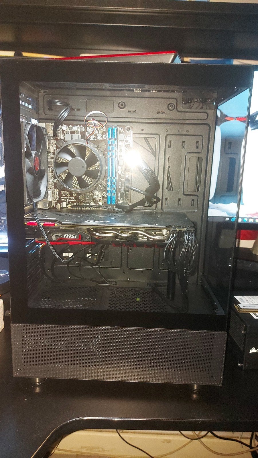 Pc Gaming GTX1070-8Gb-Vram/16Gb-Ram/i7-4790/SSD240Gb/Wind11, 256 GB, Reconditionné, Gaming, SSD