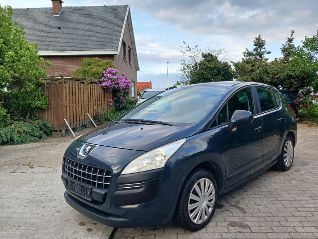 Peugeot 3008 — 1.6 essence Bj 2010 123000km, Autos, Entreprise, Boîte manuelle, Noir, 5 portes
