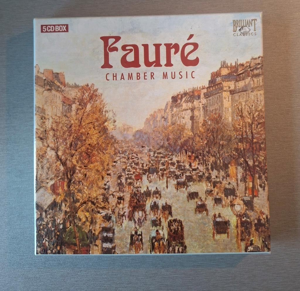 5cd box. Fauré. Chamber Music., Cd's en Dvd's, Ophalen of Verzenden