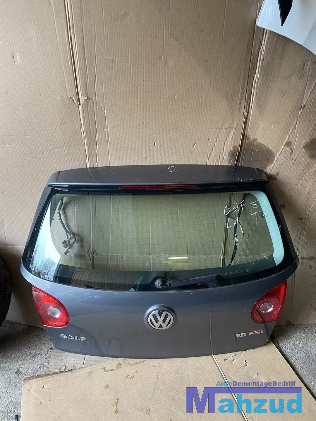 VW GOLF 5 Grijs LA7T Achterklep achterdeur, Gebruikt, Volkswagen AG, Vw@volkswagen.de, Achter