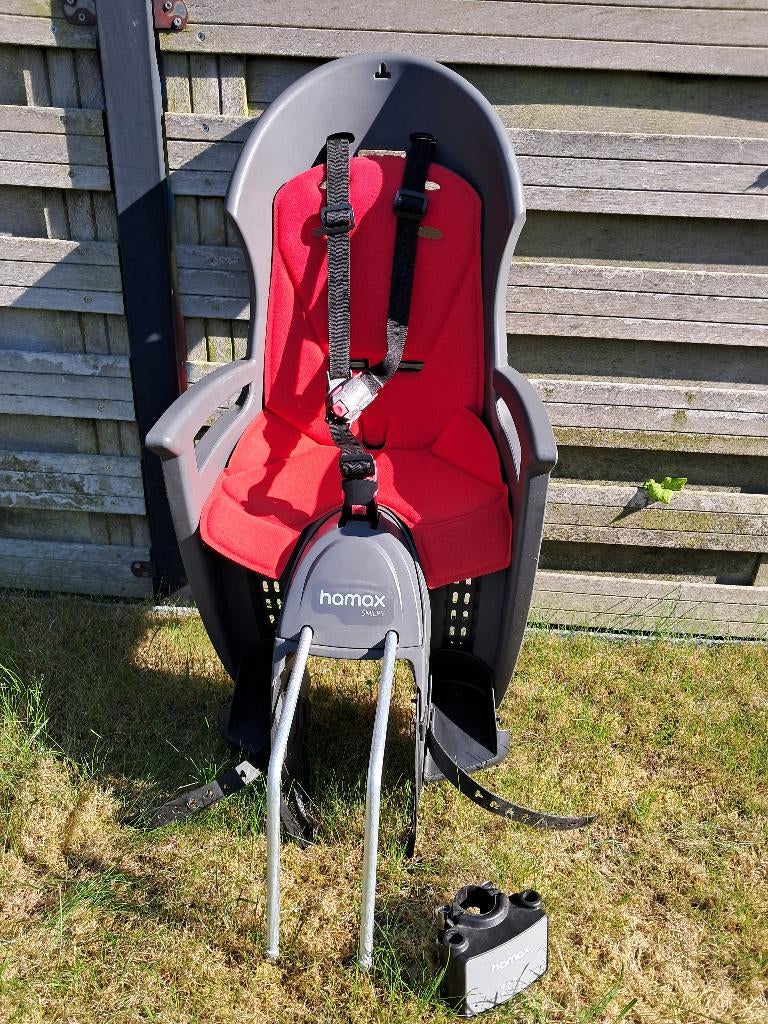 Fietsstoel achter - Hamax, Ophalen, Achterzitje, Voetsteuntjes, 0 t/m 18 kg