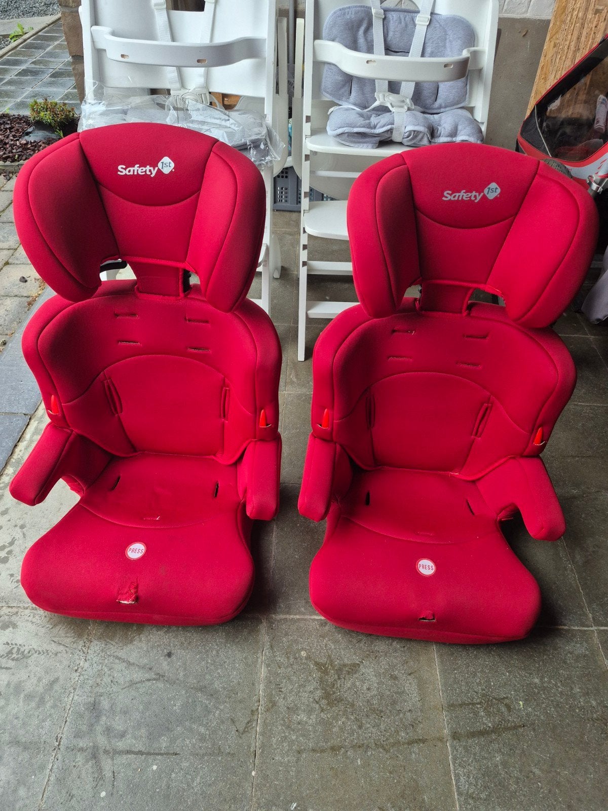 Safety First autostoelen, Kinderen en Baby's, Autostoeltjes, Autogordel, Verstelbare rugleuning, Zo goed als nieuw, Ophalen