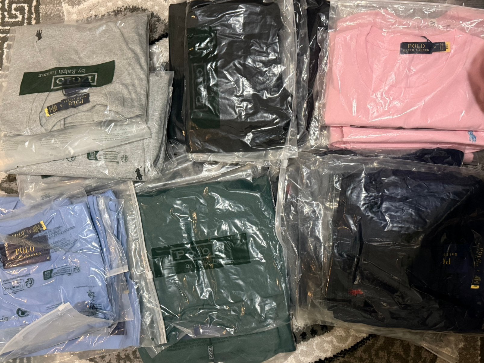 Lot 26 t-shirts Ralph lauren S.M.L, Enlèvement ou Envoi, Comme neuf