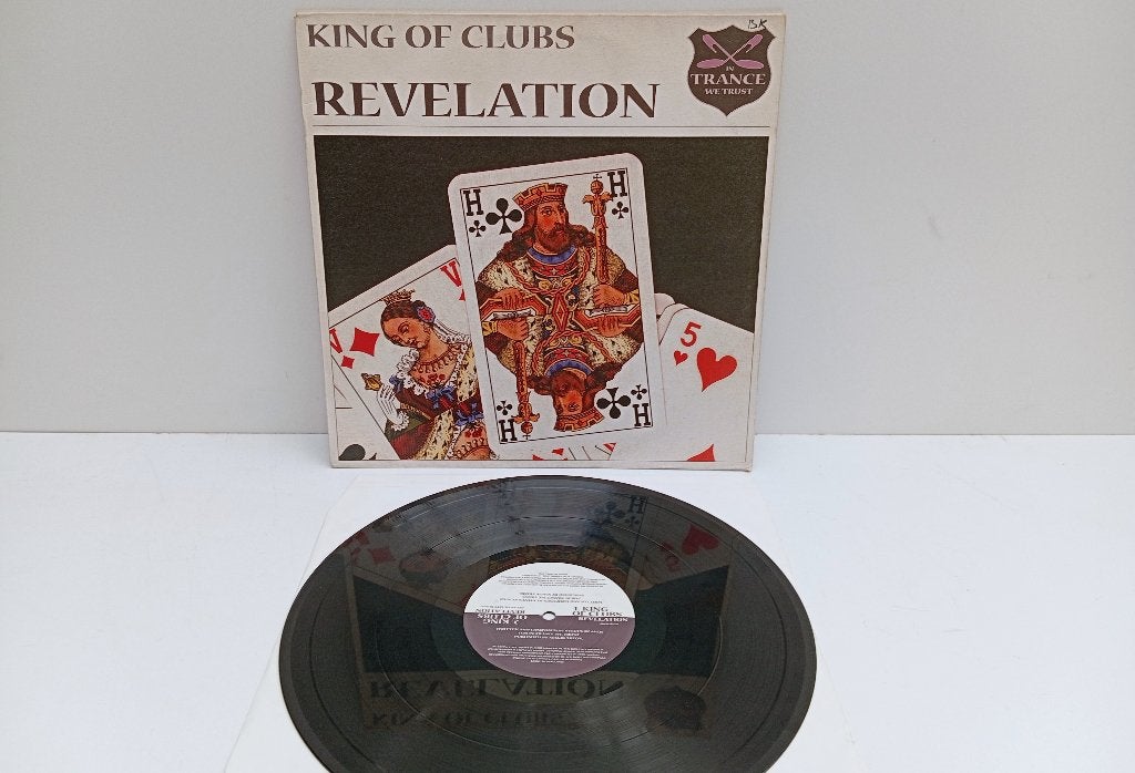 LP REVELATION/KING OF CLUBS/TRANCE dance house, CD & DVD, Enlèvement ou Envoi, Utilisé, Dance, LP