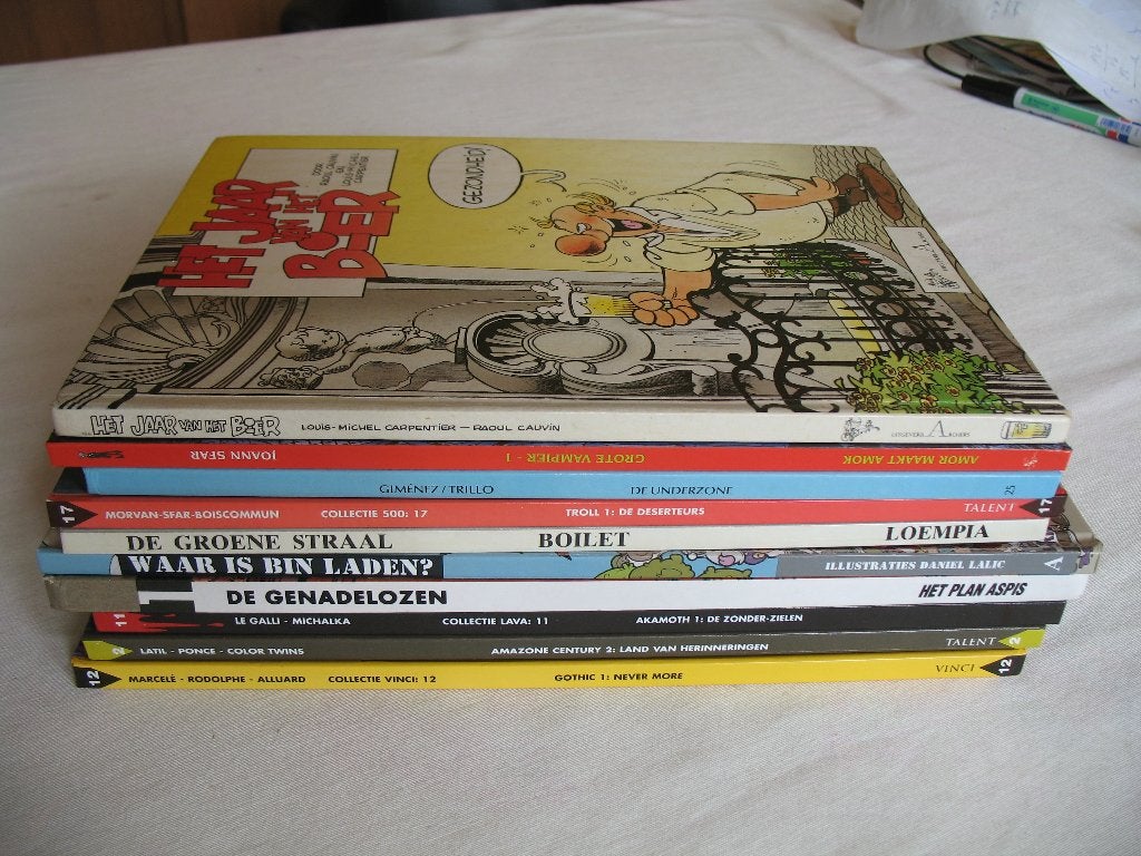 Hardcovers, mix, 10 stuks, 1ste druk, Meerdere stripboeken, Ophalen of Verzenden, Zo goed als nieuw