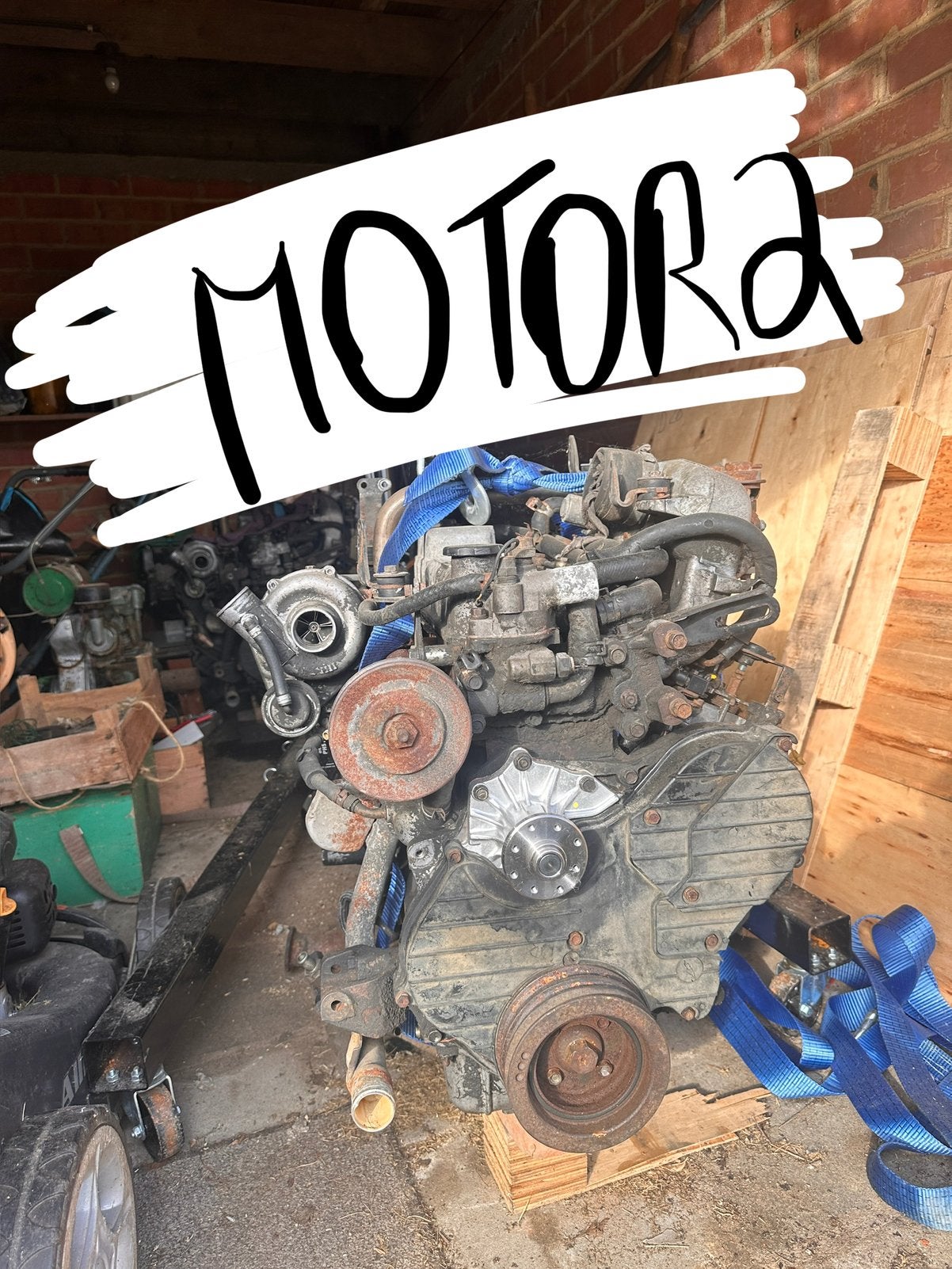 Gereviseerde isuzu trooper motor, Ophalen