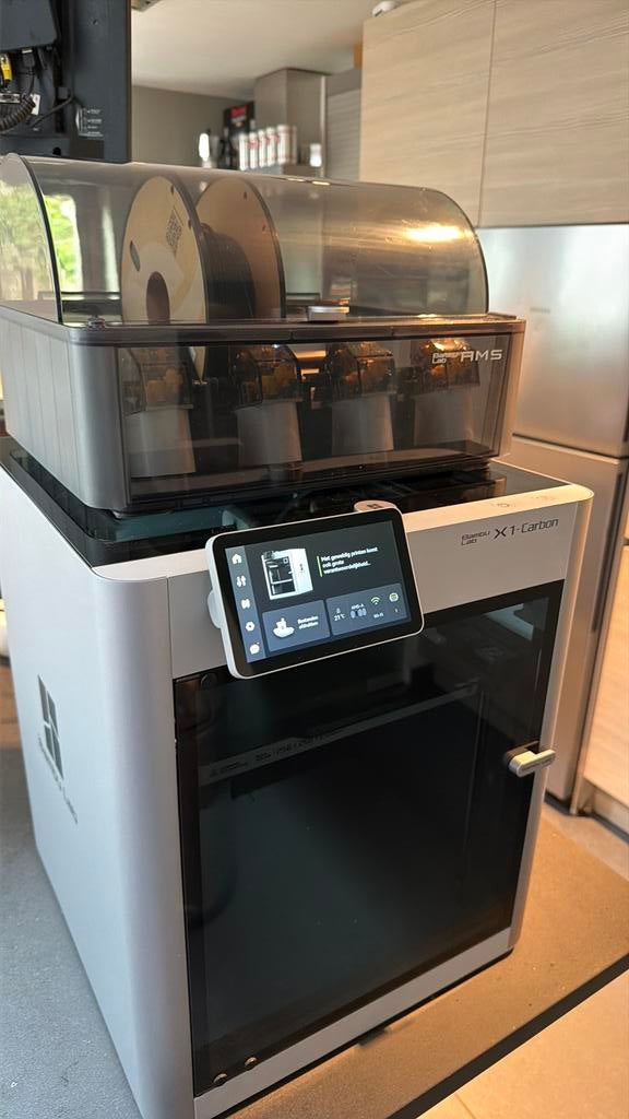 BambuLab X1-Carbon met AMS, Ophalen