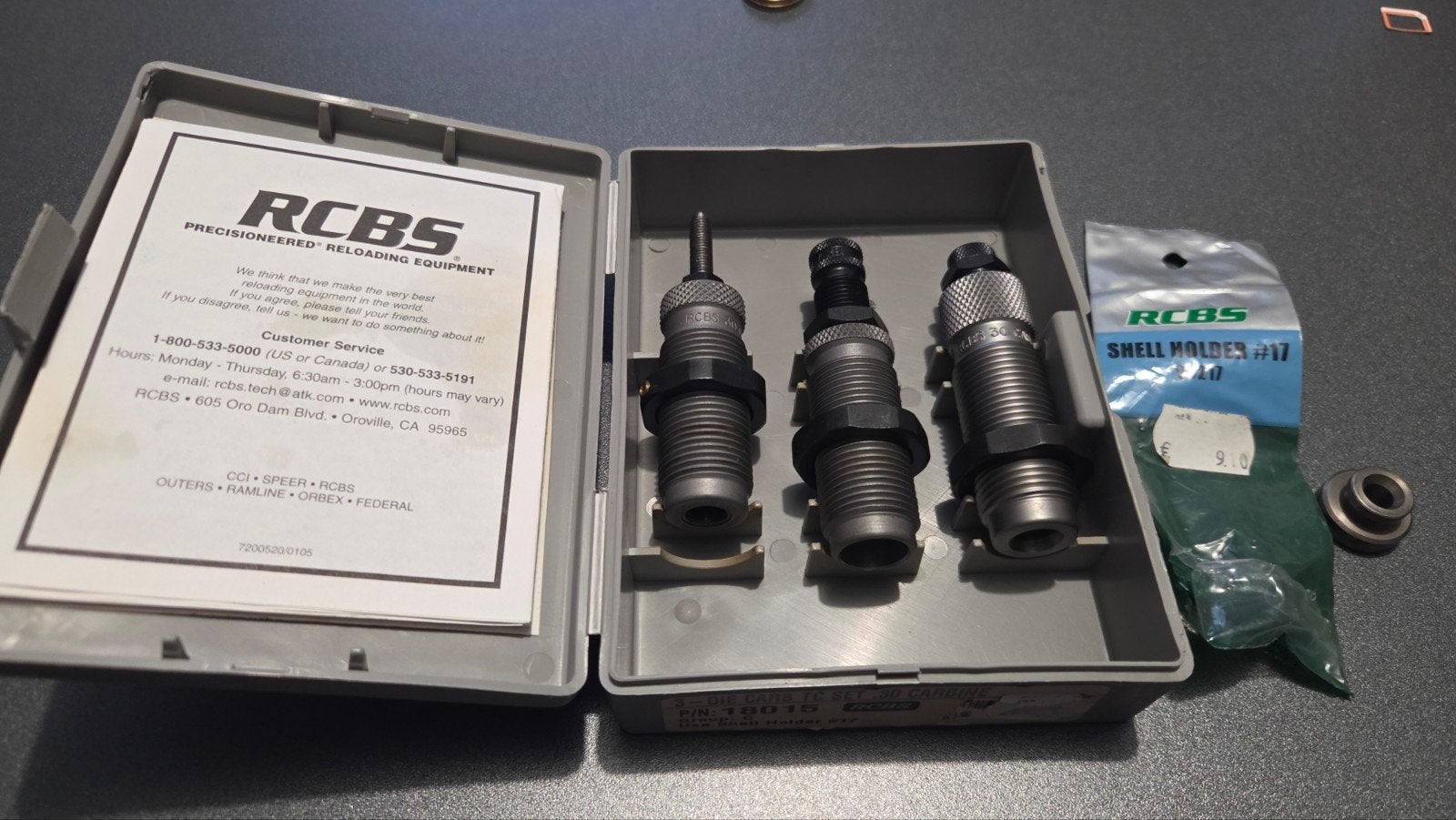RCBS/Outils/CARABINE CARB Tc SET 3.0, Enlèvement ou Envoi