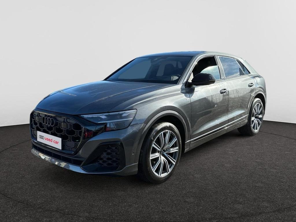 Audi Q8 SUV Audi Q8 SUV   TFSI e quattro 360 kW tiptronic, Auto's, Audi, Automaat, 91 g/km, Lederen bekleding, Q8