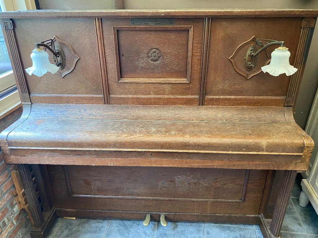 Piano van J.&J. Vercammen gebroeders, Enlèvement, Utilisé, Brun, Piano