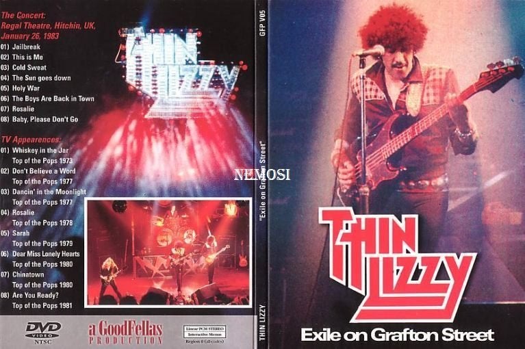 DVD - THIN LIZZY - EXILE ON GRAFTON STREET, Verzenden, Nieuw in verpakking, Concert