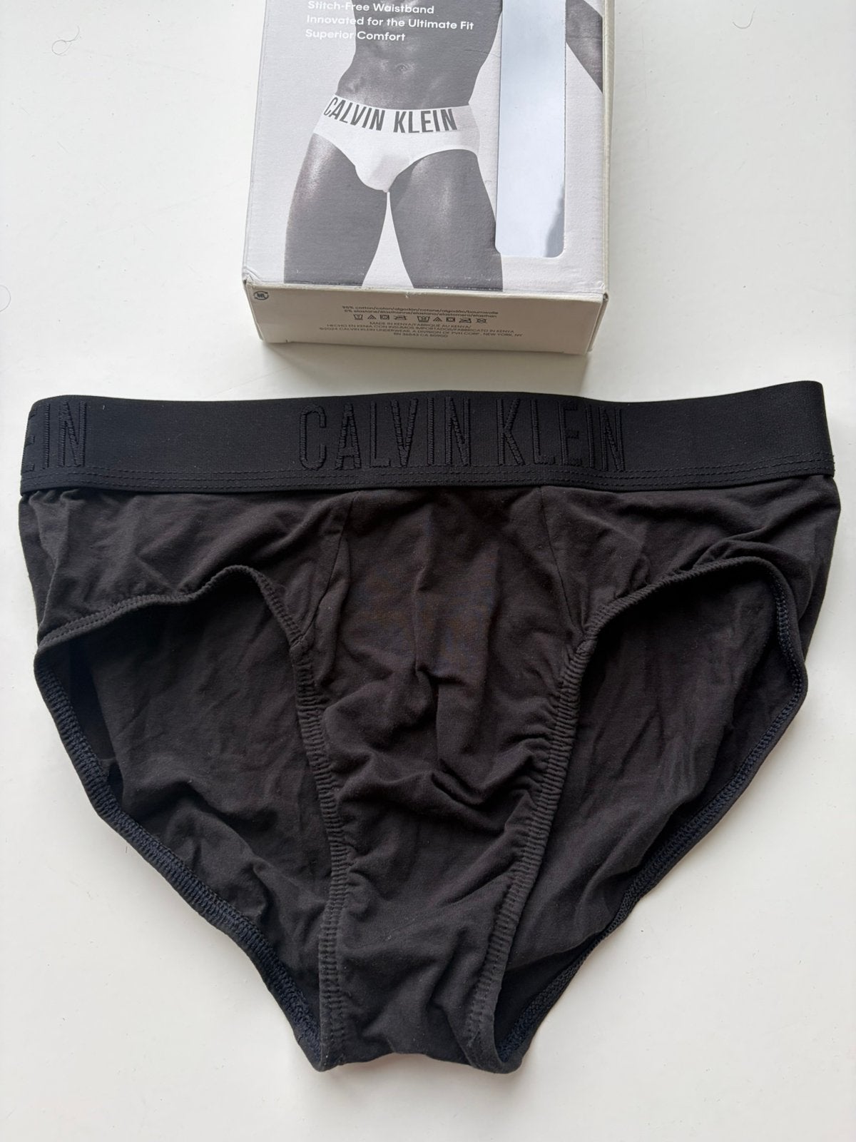 Calvin Klein Slip Nieuw, Verzenden, Zwart, Slip