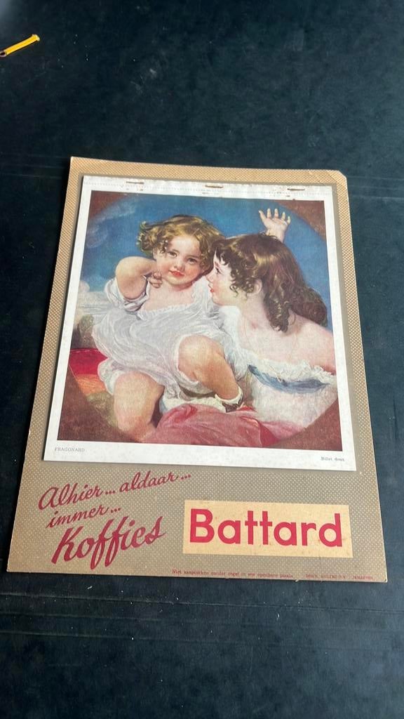 Ancien commercial Koffies Battard, Collections, Enlèvement ou Envoi, Comme neuf