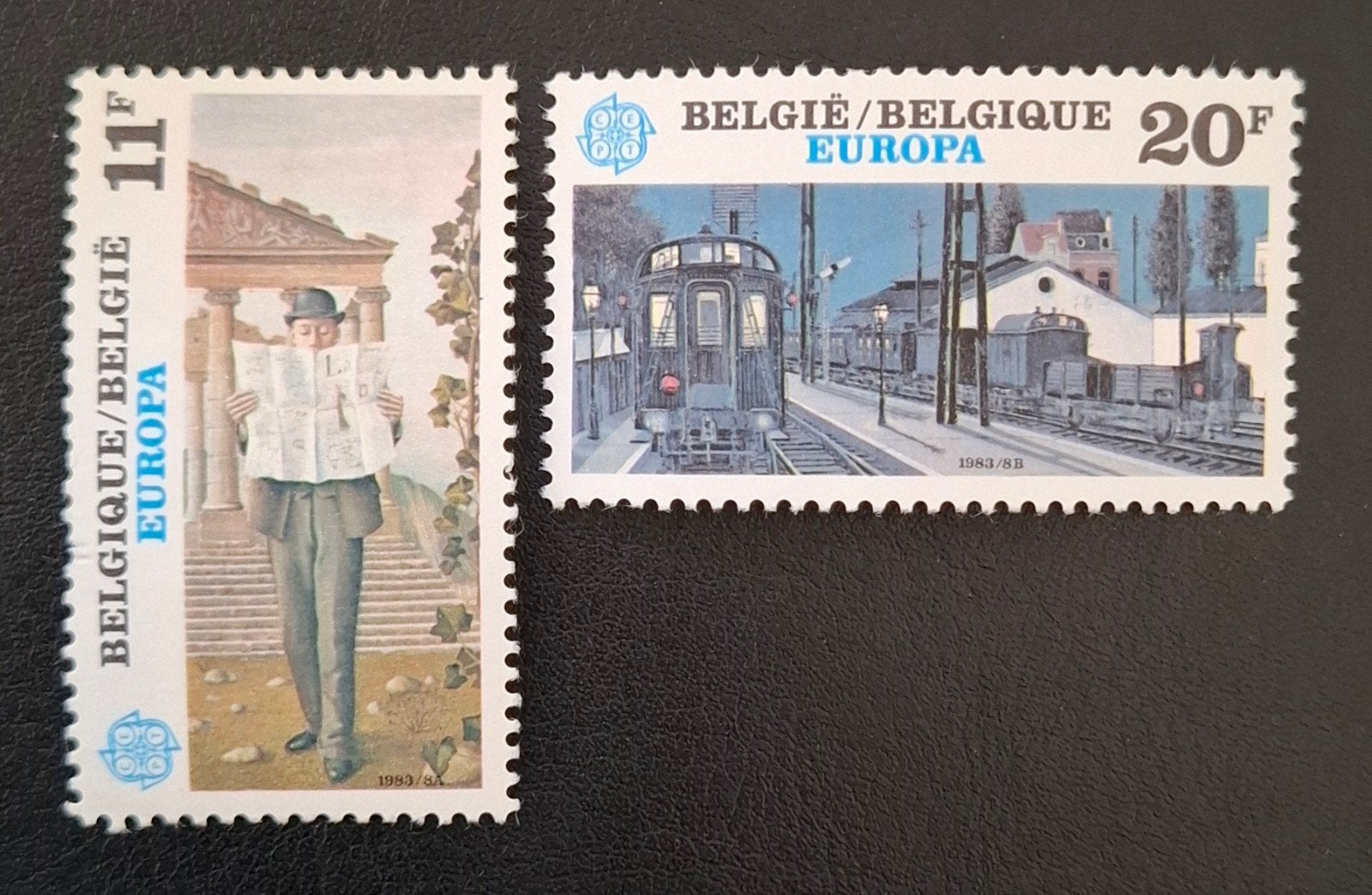 België: OBP 2092/93 ** Europa 1983., Europa, Frankeerzegel, Ophalen of Verzenden, Zonder stempel