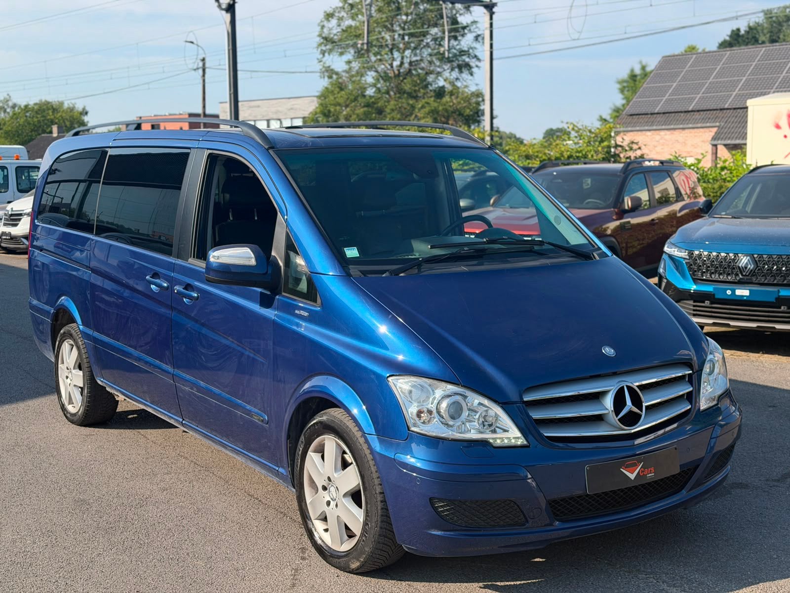 Mercedes viano V6 automaat dubbele cabine navi airco+ keur, Autos, Bluetooth, Achat, Entreprise, Diesel
