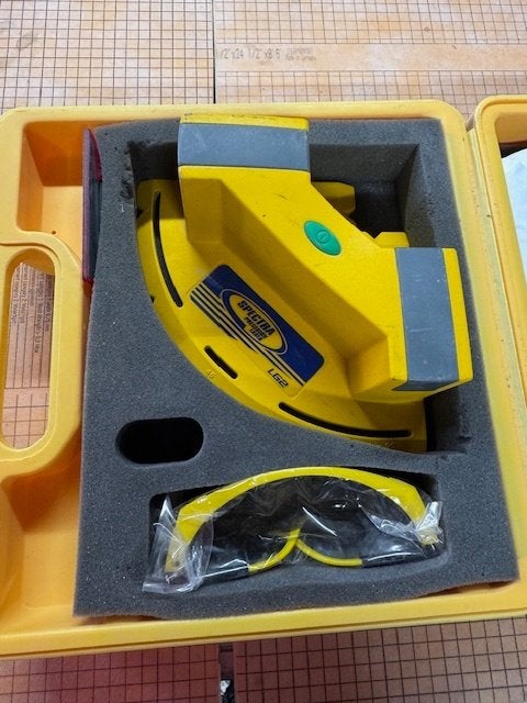 Spectra Precision LG2 tegel-/hoeklaser, Ophalen, Gebruikt