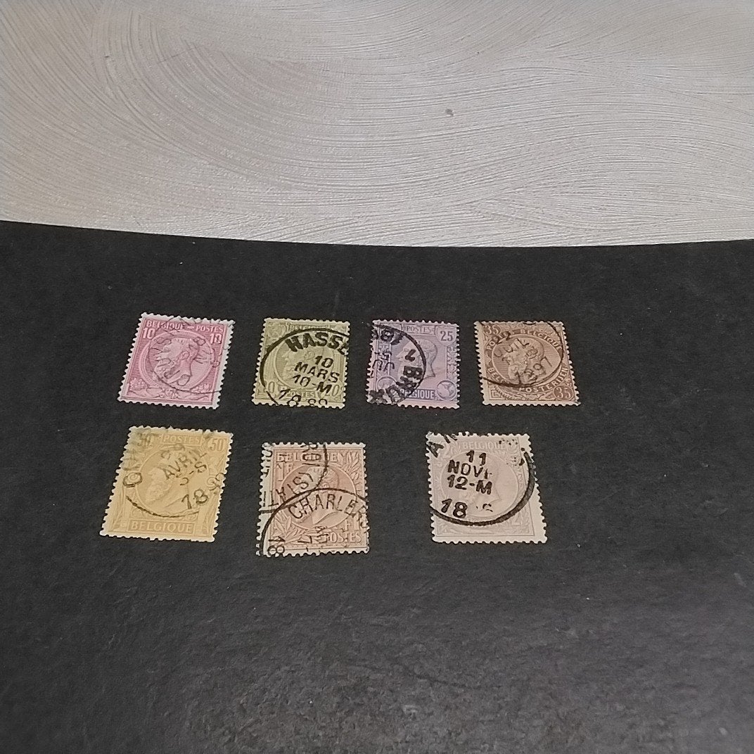 BELGIE 46/52 gestempeld met cote 68,50 €, Ophalen of Verzenden, Gestempeld